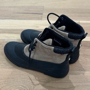 Sperry Black and Tan Waterproof Boots